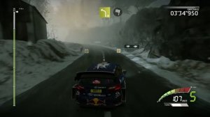 WRC 7 (PS4, 2017) gameplay - Monte Carlo Rally - All 4 Stages