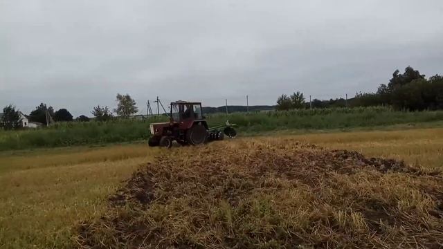 Дисковая борона на Т-25 смотреть онлайн