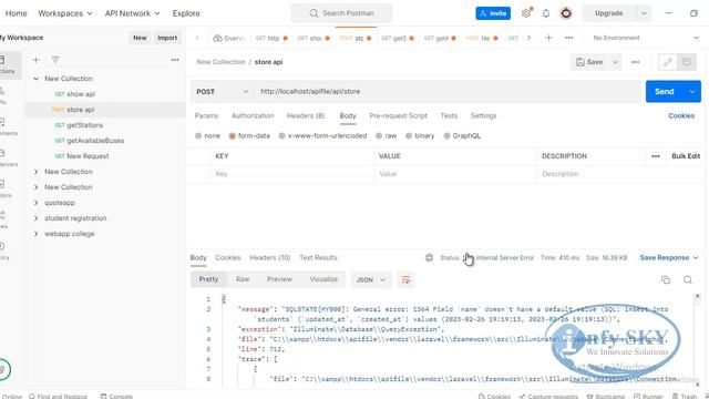 How to Fix 500 Internal Server Error in Postman | How to Handle 500 Internal Server Error #postman смотреть онлайн