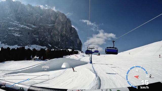 6-CLD/B Comici I | Selva Di Val Gardena | Val Gardena | GoPro Timelapse 2K With GPS Data