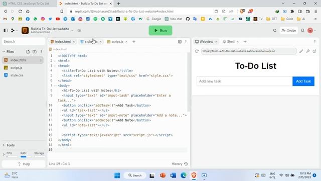 Build a To Do List app use ChatGPT | Within 1 minutes #chatgpt #chatgpttutorial #openai смотреть онлайн