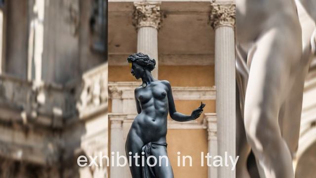 Art: beautiful plaster statues in sand 4 смотреть онлайн