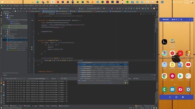#132 Android Kotlin Development 2022 [Arabic] | flow intermediate operators смотреть онлайн