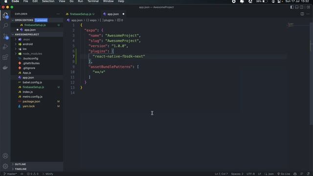 React Native Expo Firebase Facebook Login смотреть онлайн