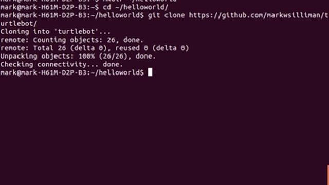 ROS TurtleBot2 first python script goforward.py смотреть онлайн