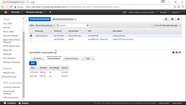 Create custom VPC with public, private subnets, internet gateways, security groups, route tables смотреть онлайн