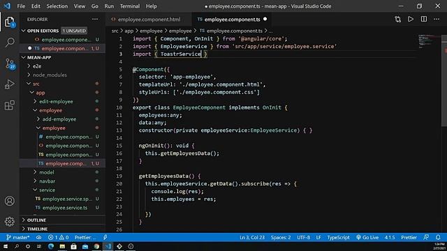 MEAN Stack CRUD Application - Beginners Tutorial | 2021 | Part 6 смотреть онлайн