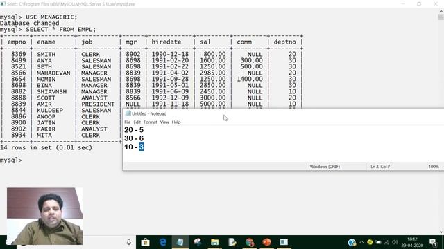 CLASS XII CS & IP PYTHON TUTORIAL-5 ON GROUP QUERY IN SQL PART I By Mohit Tandon Sir смотреть онлайн