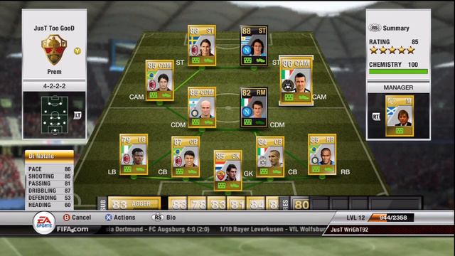 FIFA 12 Ultimate Team My Teams UPDATE Seria A смотреть онлайн
