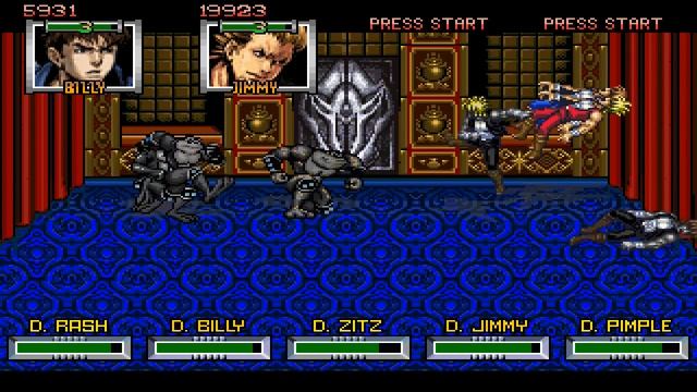 Double Dragon Battletoads and TMNT - Hack Infinity - Final Fight Test OpenBOR Game смотреть онлайн