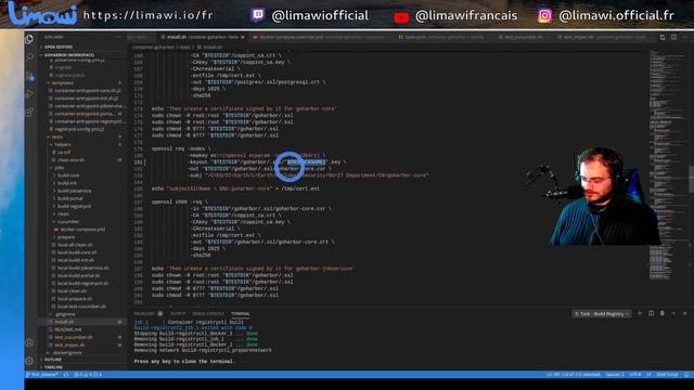 GoHarbor, docker-compose et endpoints | Replay stream du 25 janvier 2021 смотреть онлайн