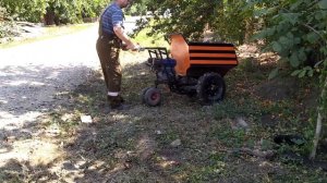 Мотомул своими руками, мини думпер