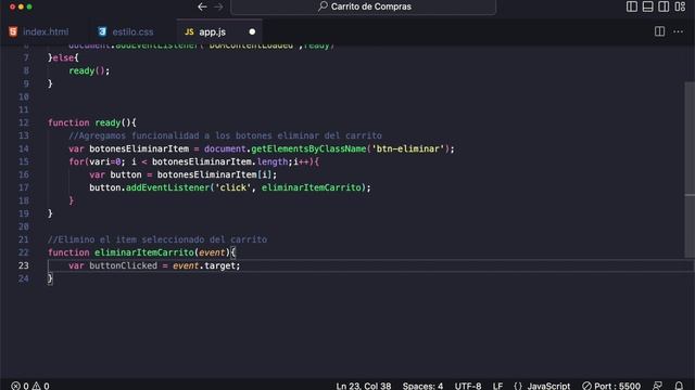 Cómo hacer un carrito de compras (Shopping Cart) HTML - CSS - JAVASCRIPT смотреть онлайн