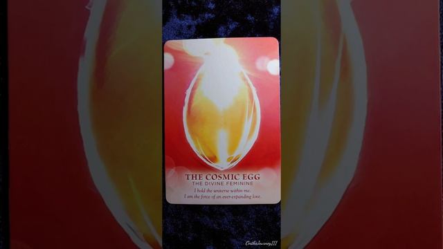 Cosmic Egg ♀️ The Divine Feminine ♀️ Divine Feminine Oracle card meaning смотреть онлайн