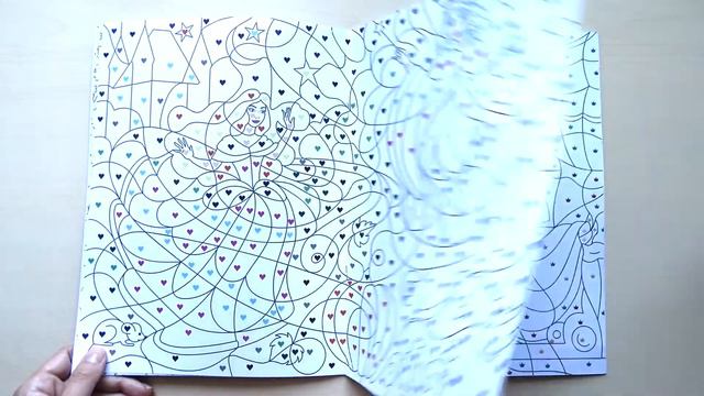 Раскраска Принцессы, волшебницы и феи / по цветам, символам и номерам / Обзор смотреть онлайн