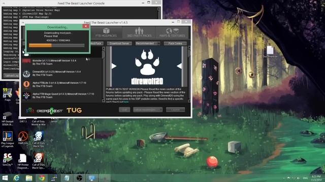 How to install - Java 1.8, Feed the beast, and fastcraft - 1080p смотреть онлайн