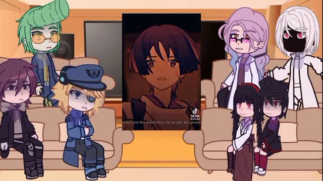 ///Реакция Акудама Драйв на Мошенницу как Райден Сëгун///