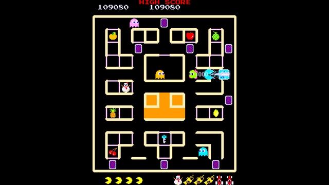 Pac & Pal (Arcade) (1983) Namco