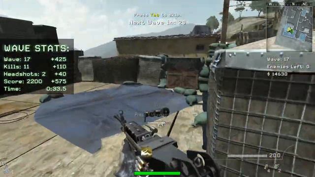 Call of Duty 4: Survival Mode MW3 Mod LOOKOUT MAP RELEASE смотреть онлайн