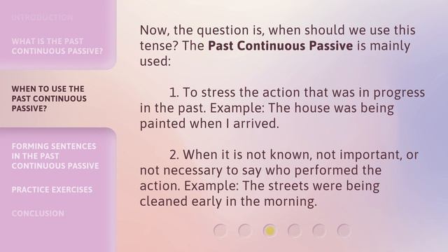 Master the Past Continuous Passive in English! смотреть онлайн