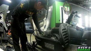 Polaris LX 500. Почему глохнет снегоход при включении передачи? Замена ведущего вариатора на аналог