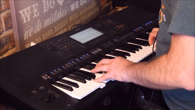 The Last of the Mohicans Cover Dawie Lindner Yamaha psr SX700 смотреть онлайн