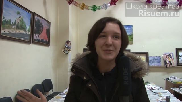 Правополушарное рисование в Школе креатива! смотреть онлайн