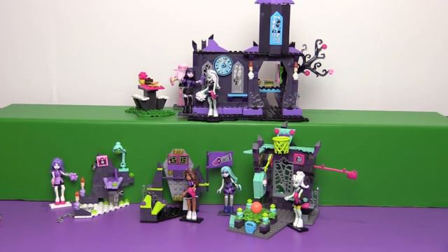 Let's Build MONSTER HIGH MegaBloks! Frankie, Clawdeen & Spectra Sets смотреть онлайн