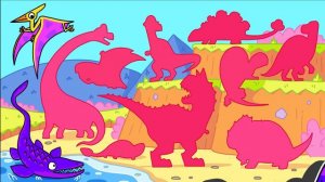 Club Baboo | Why is the baby Triceratops crying? | He lost his mommy! | Learn Dinosaur Names