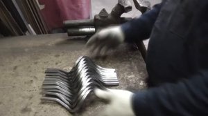ХОЛОДНАЯ КОВКА. КОРЗИНКА ИЗ ПРОФИЛЬНОЙ ТРУБЫ.Из 13 труб!