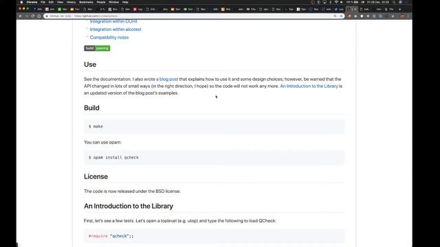 RC013 — Property based Testing with qcheck смотреть онлайн