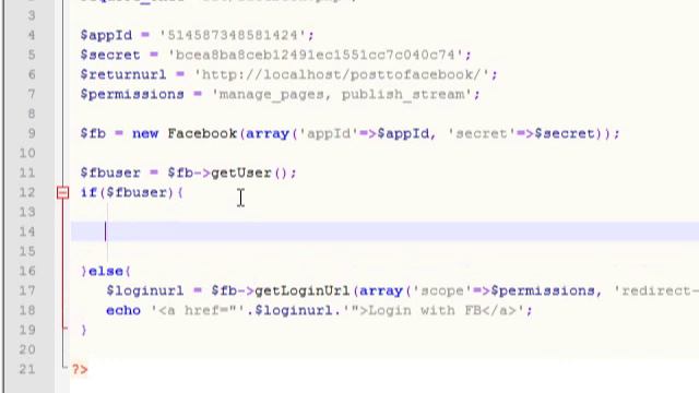Posting in Facebook Page wall from a PHP application смотреть онлайн