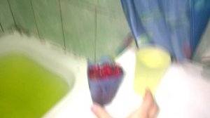 Купание в ванне,  в морской соли