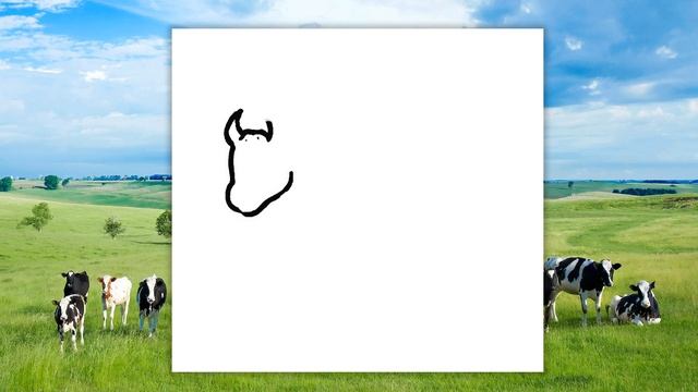 Krowa - Jak narysować Krowe - Rysowanie dla dzieci krok po kroku смотреть онлайн