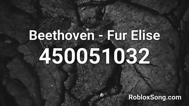 Beethoven - Fur Elise Roblox ID - Music Code смотреть онлайн