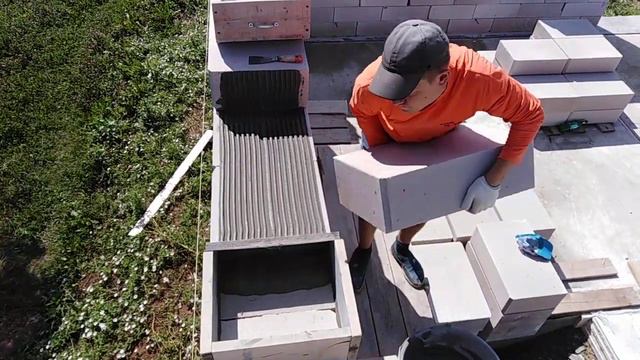 Быстрая кладка газоблока. Приспособления. смотреть онлайн