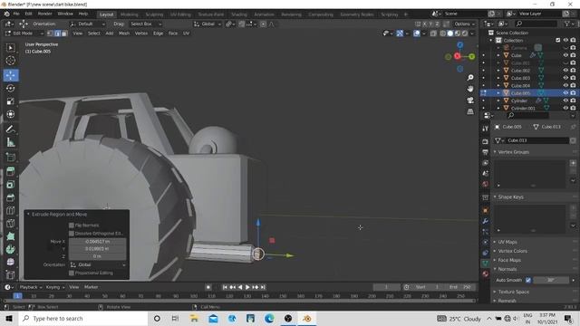 Beginner Hard Surface Modeling Tutorial in Blender смотреть онлайн