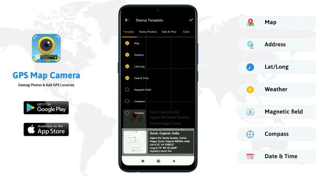 Know How To Use ' GPS Map Camera: Geo-tag Photos & Add GPS Location ' Application
