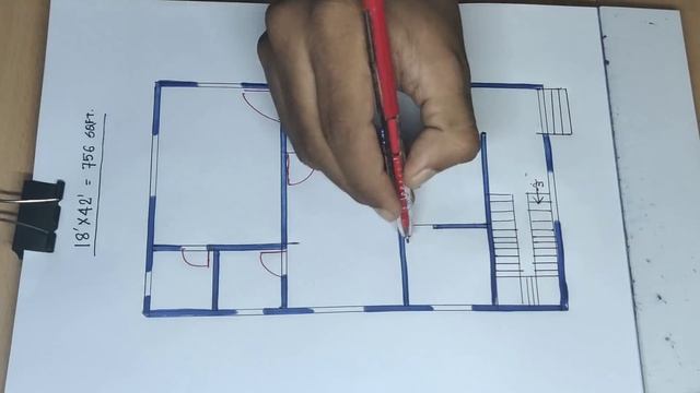 18 x 42 house design II 18 x 42 ghar ka naksha II 18 x 42 home design смотреть онлайн