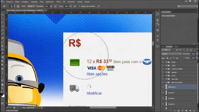 Como criar Template Personalizado para Mercado Livre - Aula 1 / 2 смотреть онлайн