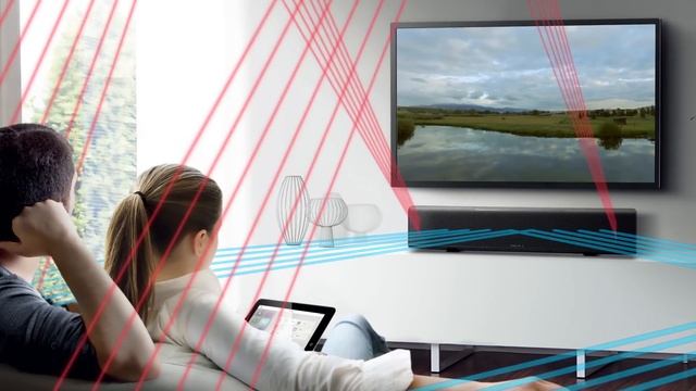 Yamaha YSP-5600 MusicCast Sound Bar with Dolby Atmos® смотреть онлайн