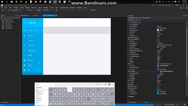 C# - UI On Steroids - Bunifu Controls ,Winforms Flat UI Modern Design - Visual Studio смотреть онлайн