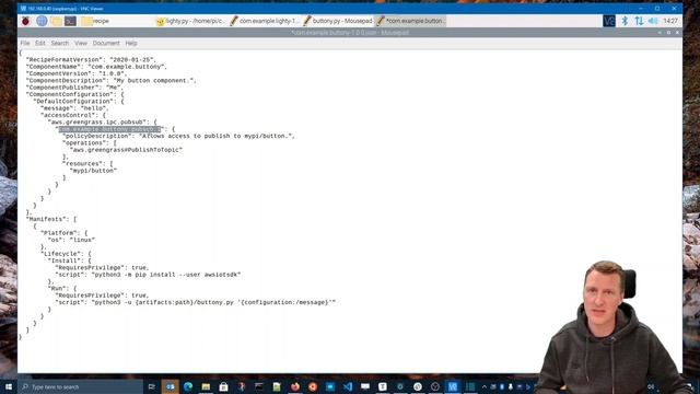 AWS IoT Greengrass v2 (Part 3) local Pub/Sub using GG IPC and Debug console смотреть онлайн