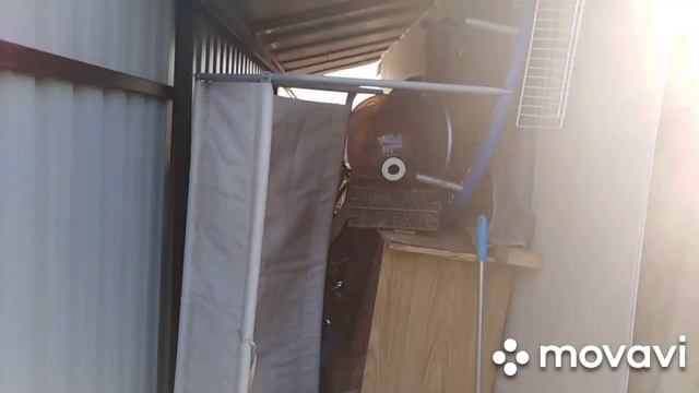 Будни многодетной семьи.... Покупки белья, сделали навес. смотреть онлайн