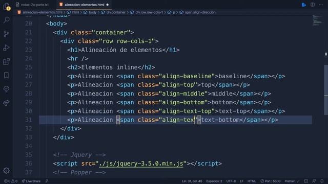 Curso Bootstrap - Alineación de elementos(texto). смотреть онлайн