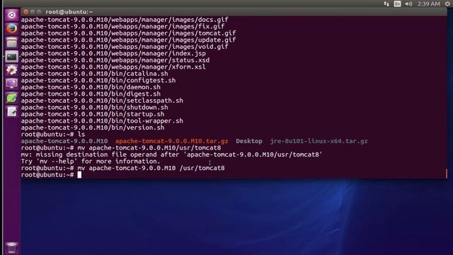 Tomcat 9 JAVA Application Server install in ubuntu 16.4 смотреть онлайн