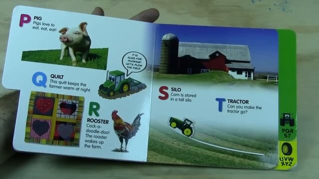 Book Reading Video FARM ABC l Tractors l Plows l Animals! смотреть онлайн