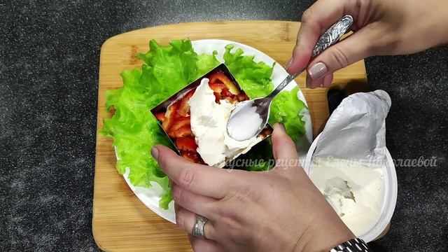 Белковый салат для похудения, можно есть на ужин, после тренировки, Ешь и Худей! смотреть онлайн