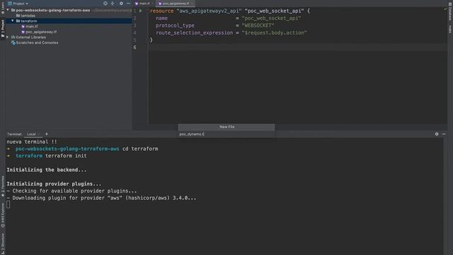 PoC: Websockets con AWS, Terraform y Golang (Parte2) смотреть онлайн