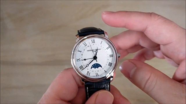 Bought New Watch For My Birthday - Frederique Constant Classic Moonphase 40mm смотреть онлайн